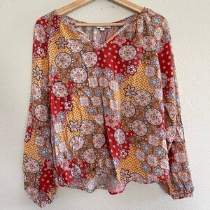 Boutique Brand Colorful Top